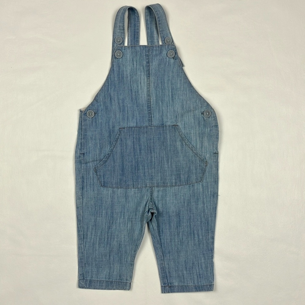 Zara Denim Overalls (size 3-6m)